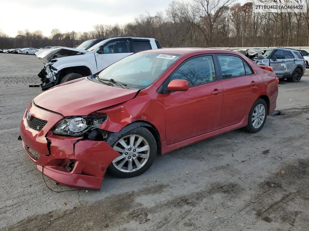 2T1BU4EE1AC469422 2010 Toyota Corolla Base