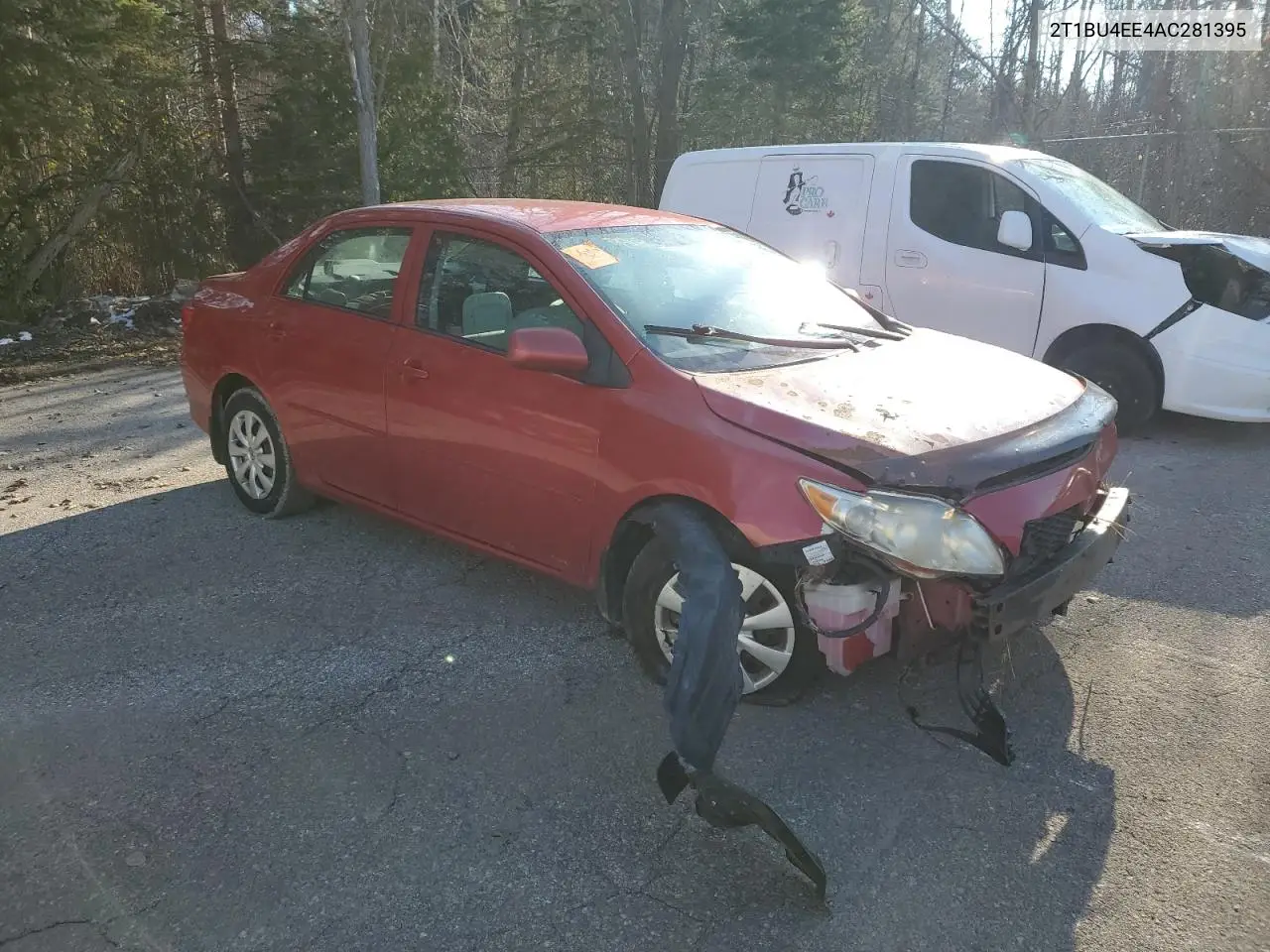 2T1BU4EE4AC281395 2010 Toyota Corolla Base
