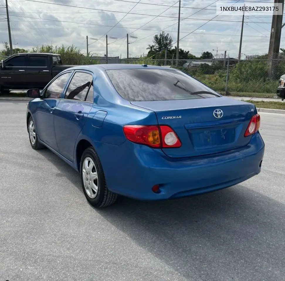 1NXBU4EE8AZ293175 2010 Toyota Corolla Base