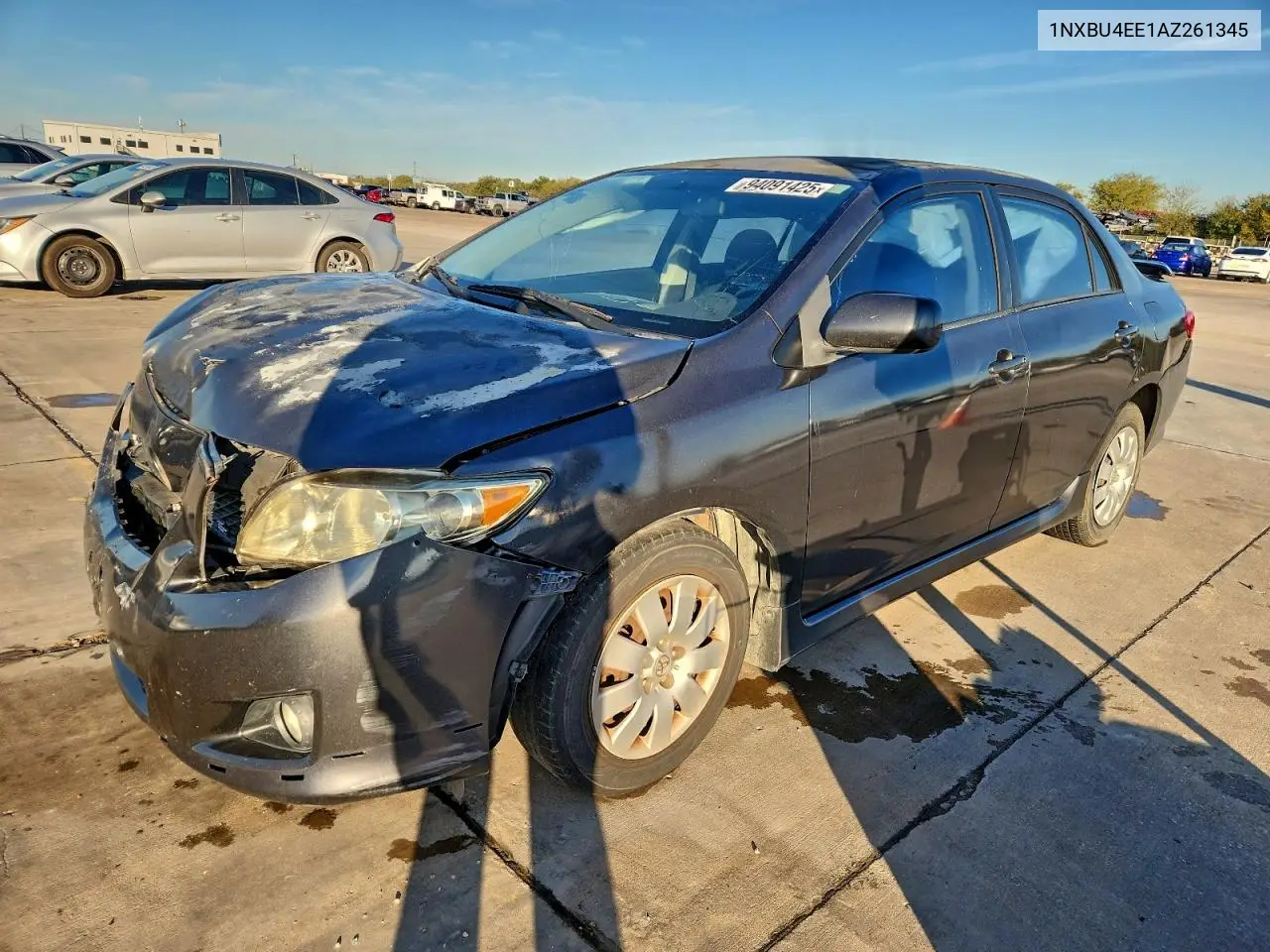 1NXBU4EE1AZ261345 2010 Toyota Corolla Base