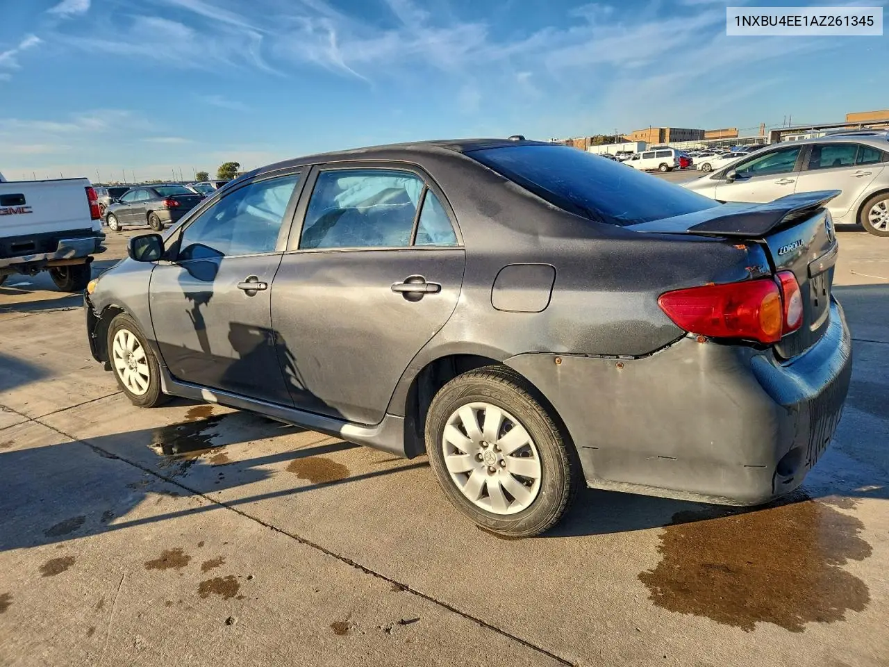 1NXBU4EE1AZ261345 2010 Toyota Corolla Base