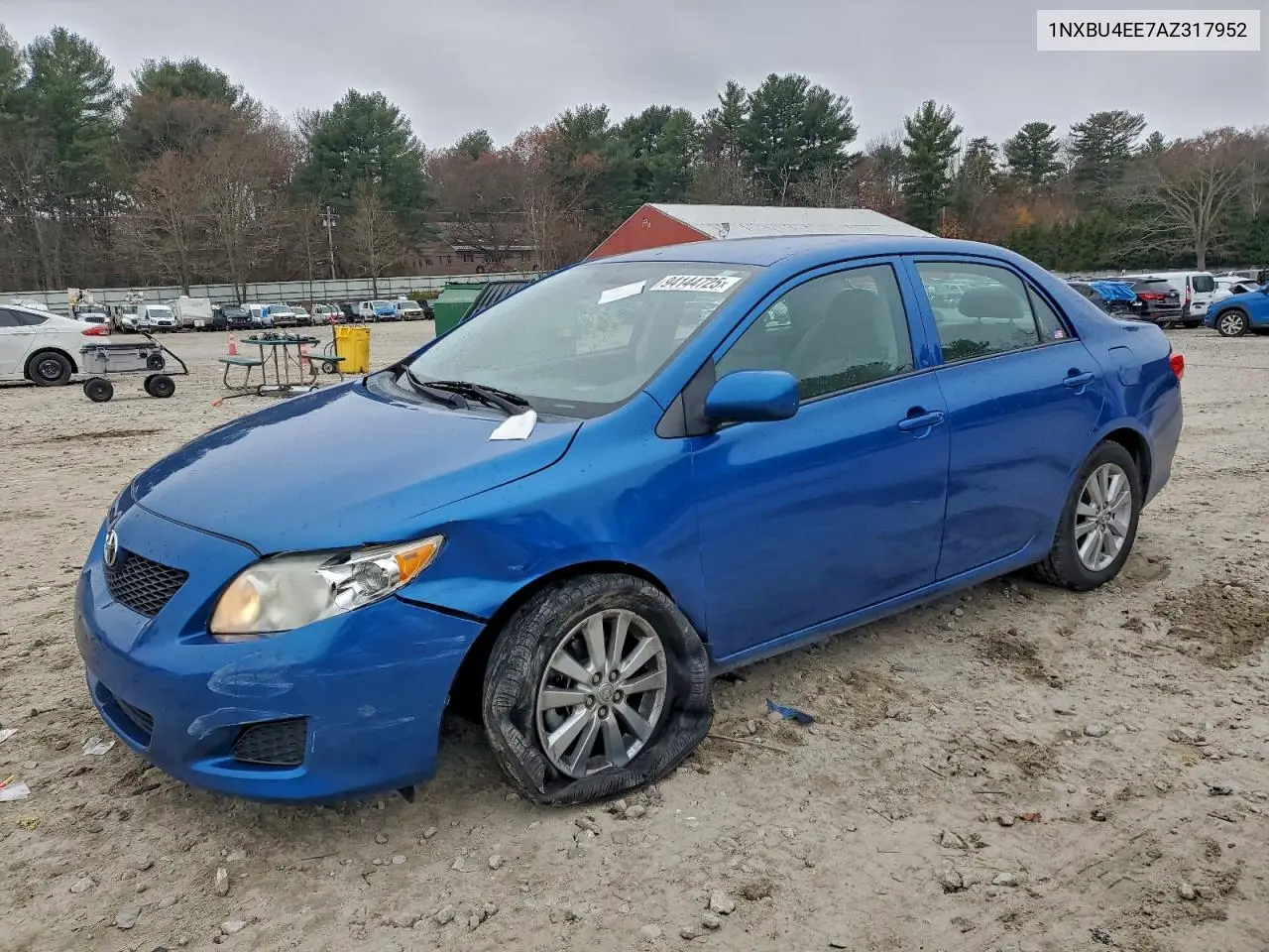1NXBU4EE7AZ317952 2010 Toyota Corolla Base