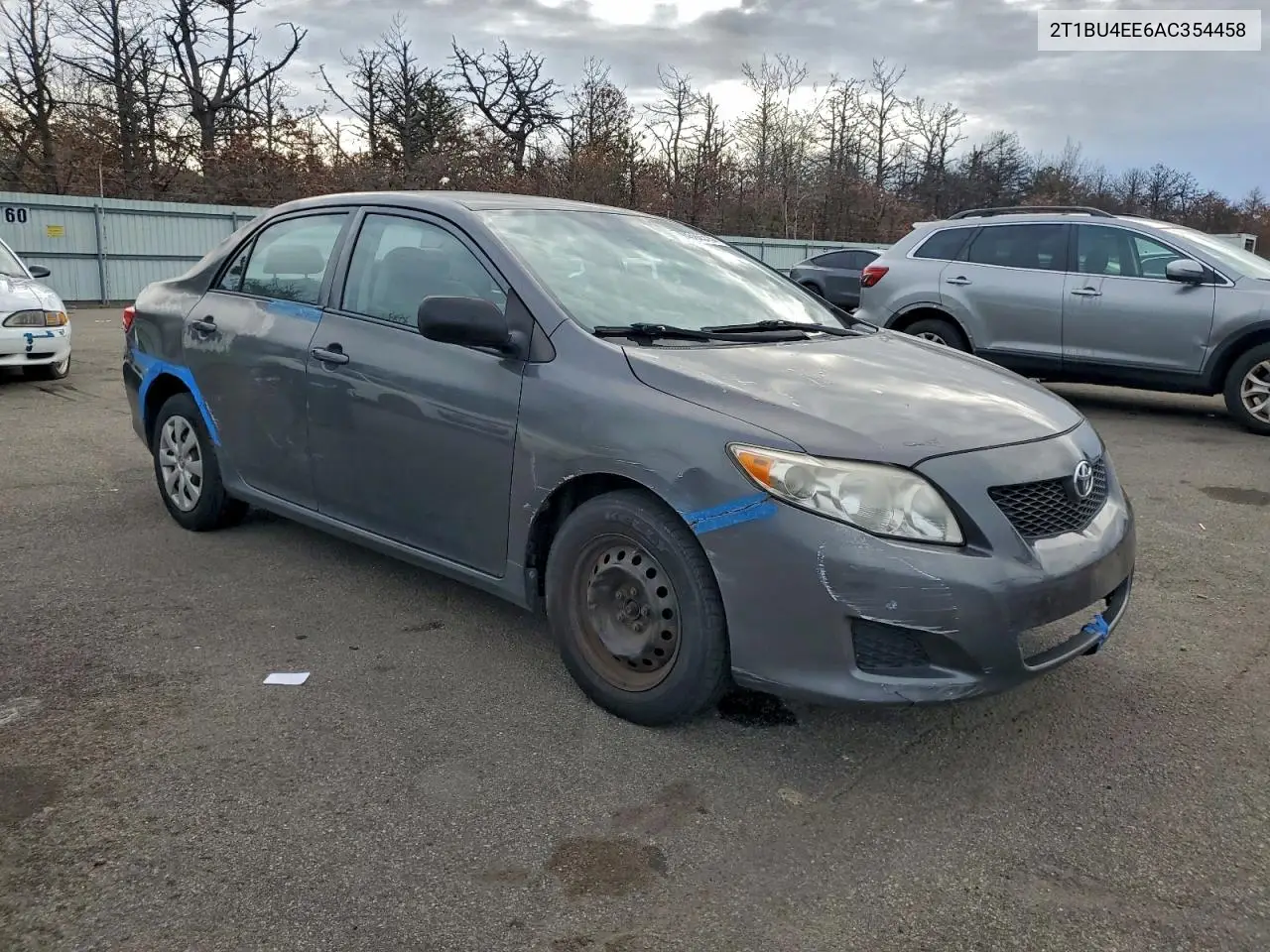 2T1BU4EE6AC354458 2010 Toyota Corolla Base