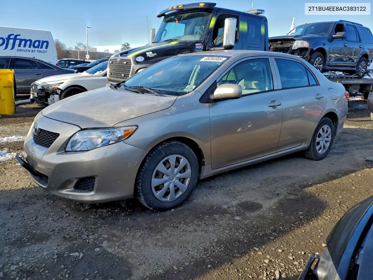 2T1BU4EE8AC383122 2010 Toyota Corolla Base