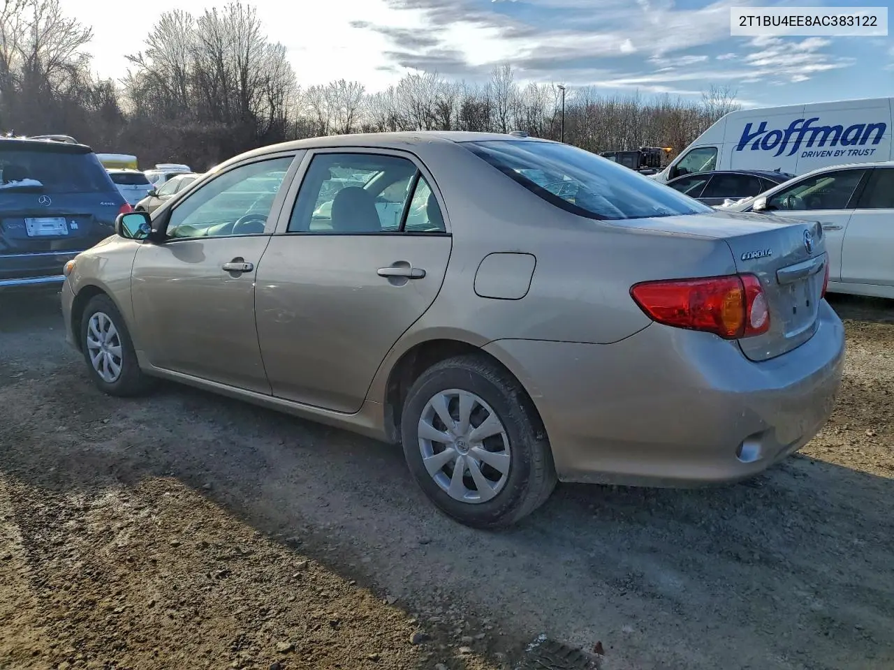 2T1BU4EE8AC383122 2010 Toyota Corolla Base