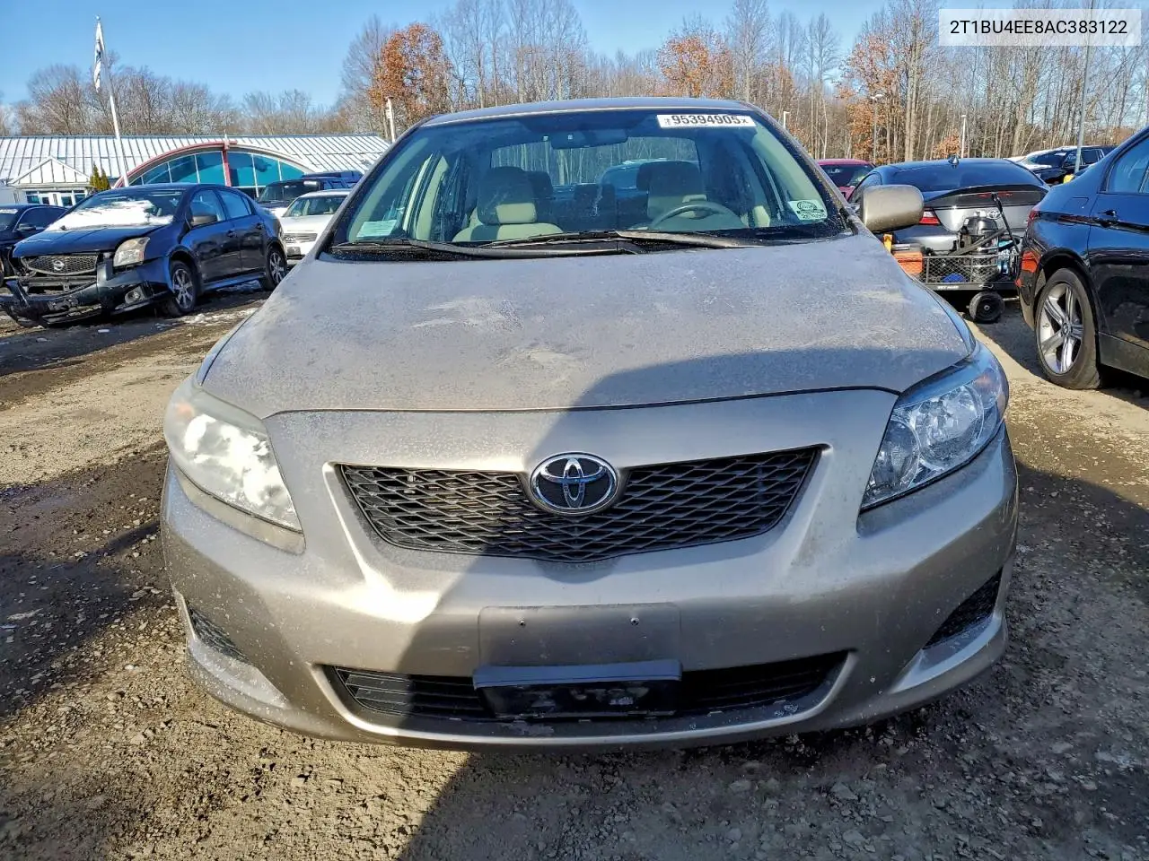 2T1BU4EE8AC383122 2010 Toyota Corolla Base