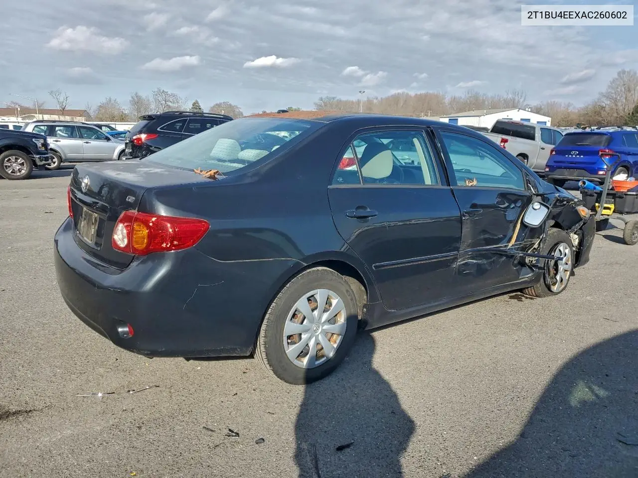 2T1BU4EEXAC260602 2010 Toyota Corolla Base