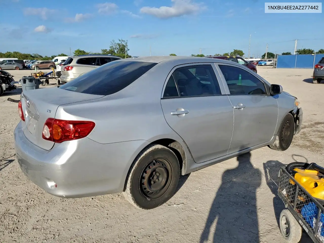 1NXBU4EE2AZ277442 2010 Toyota Corolla Base