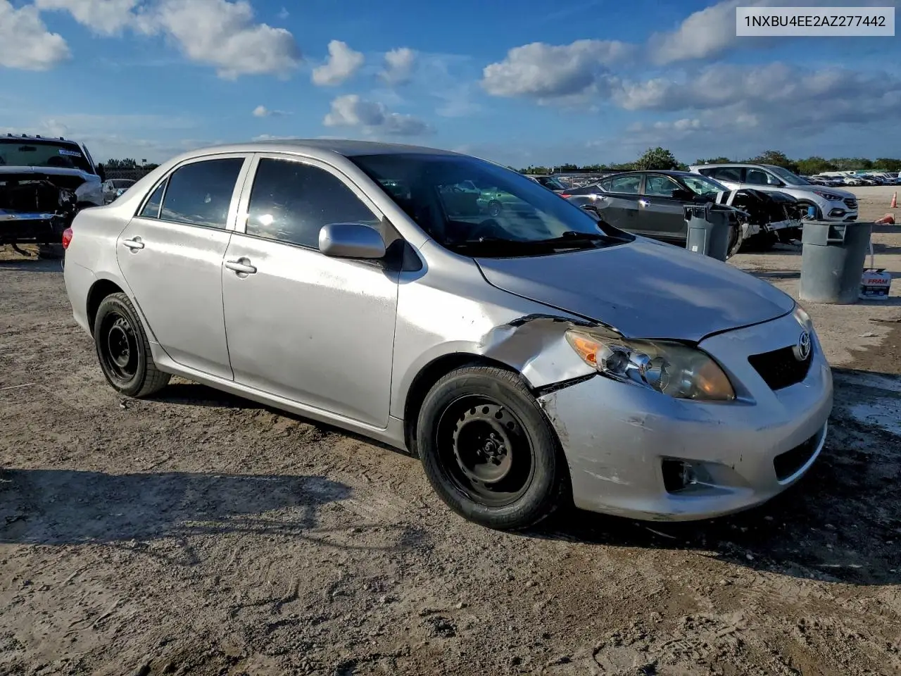 1NXBU4EE2AZ277442 2010 Toyota Corolla Base