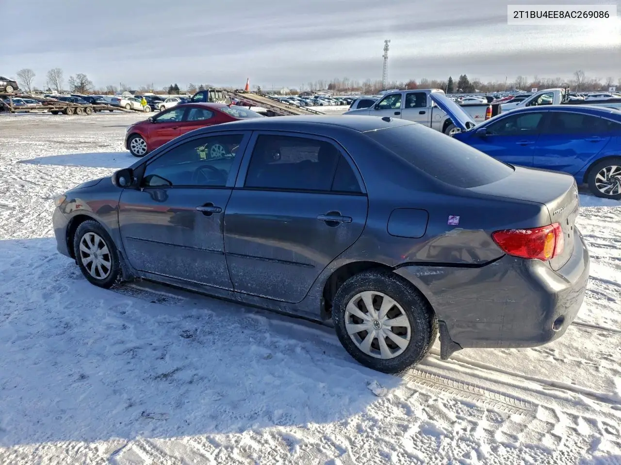 2T1BU4EE8AC269086 2010 Toyota Corolla Base