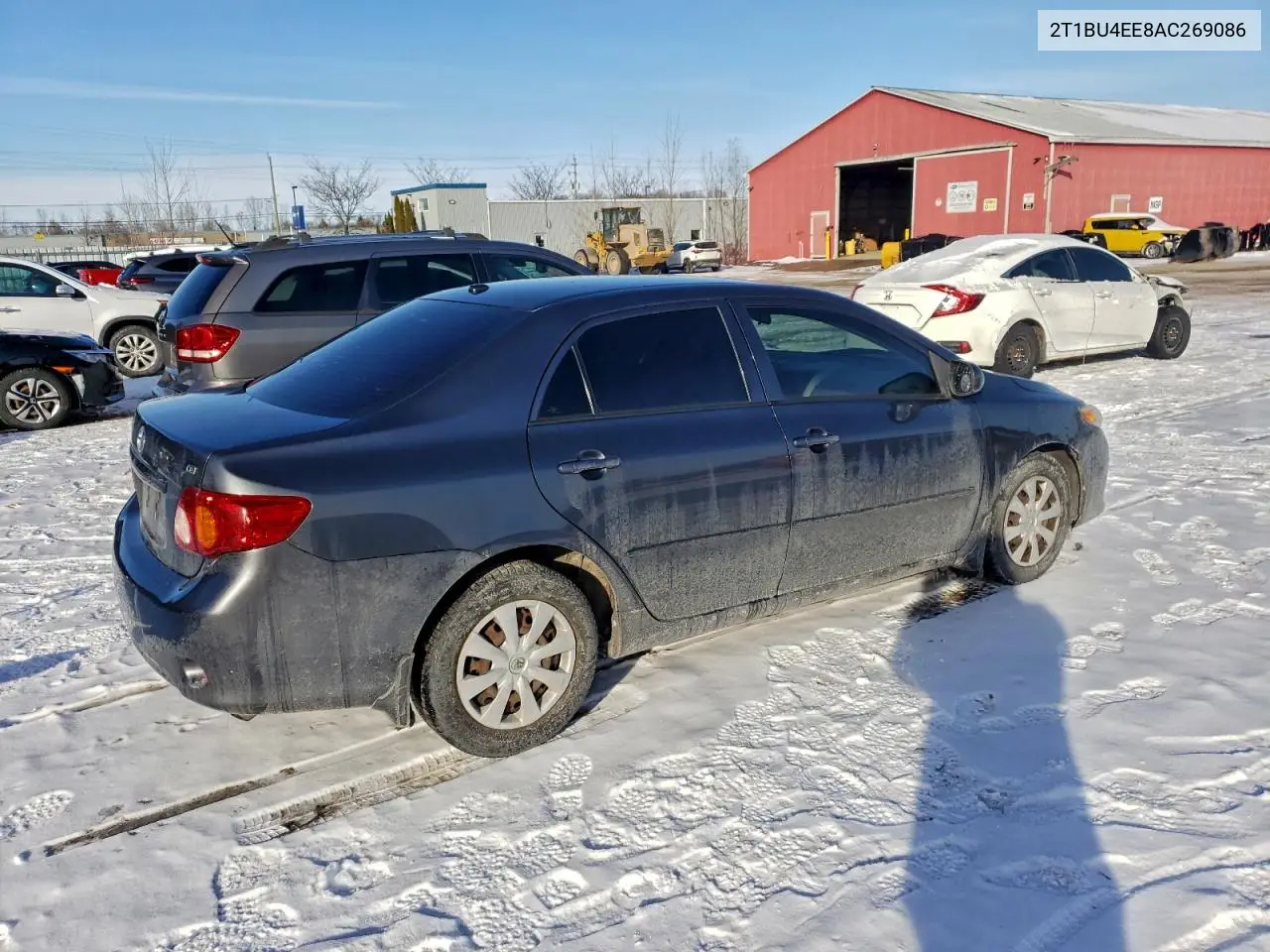2T1BU4EE8AC269086 2010 Toyota Corolla Base