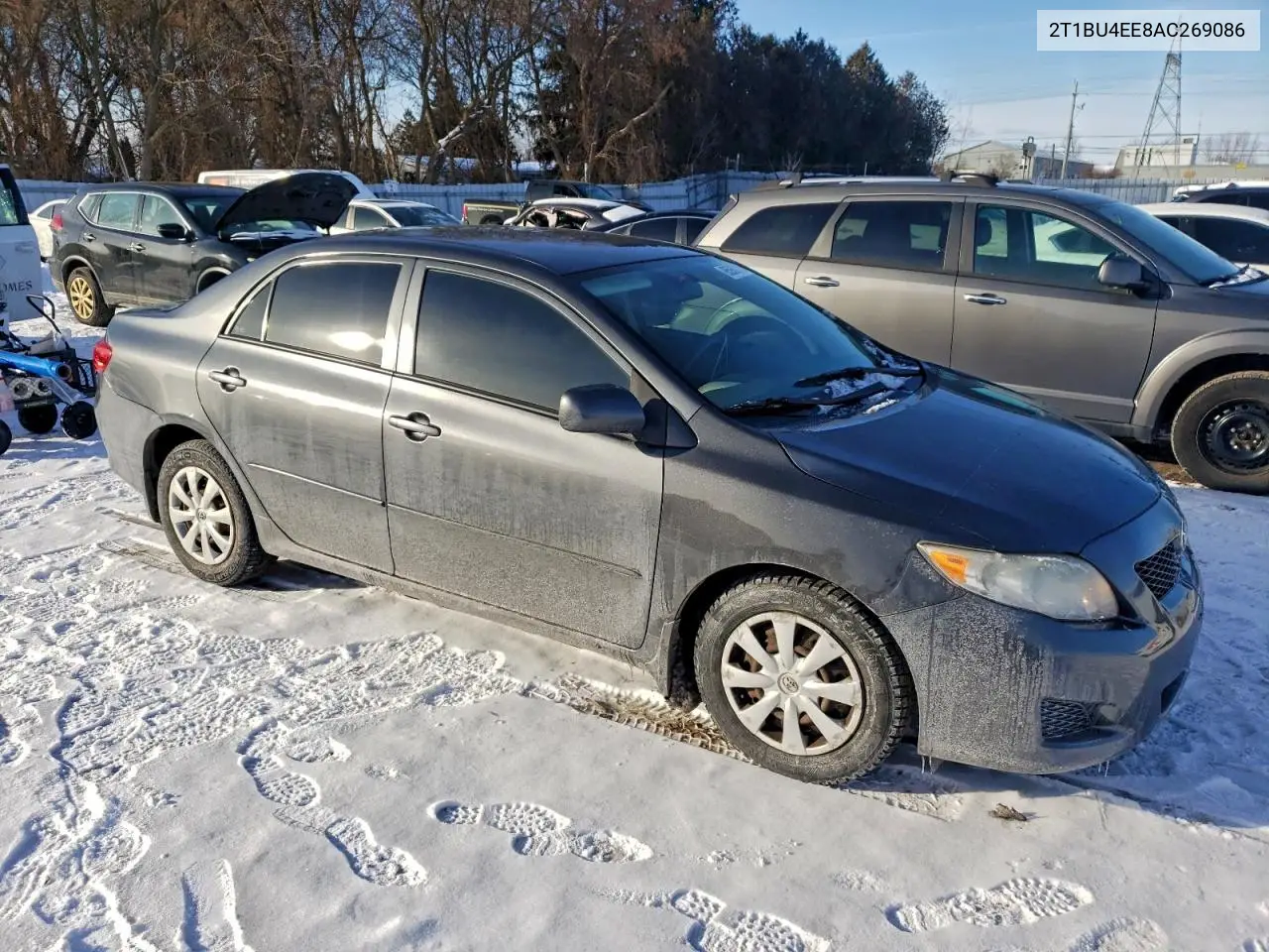 2T1BU4EE8AC269086 2010 Toyota Corolla Base
