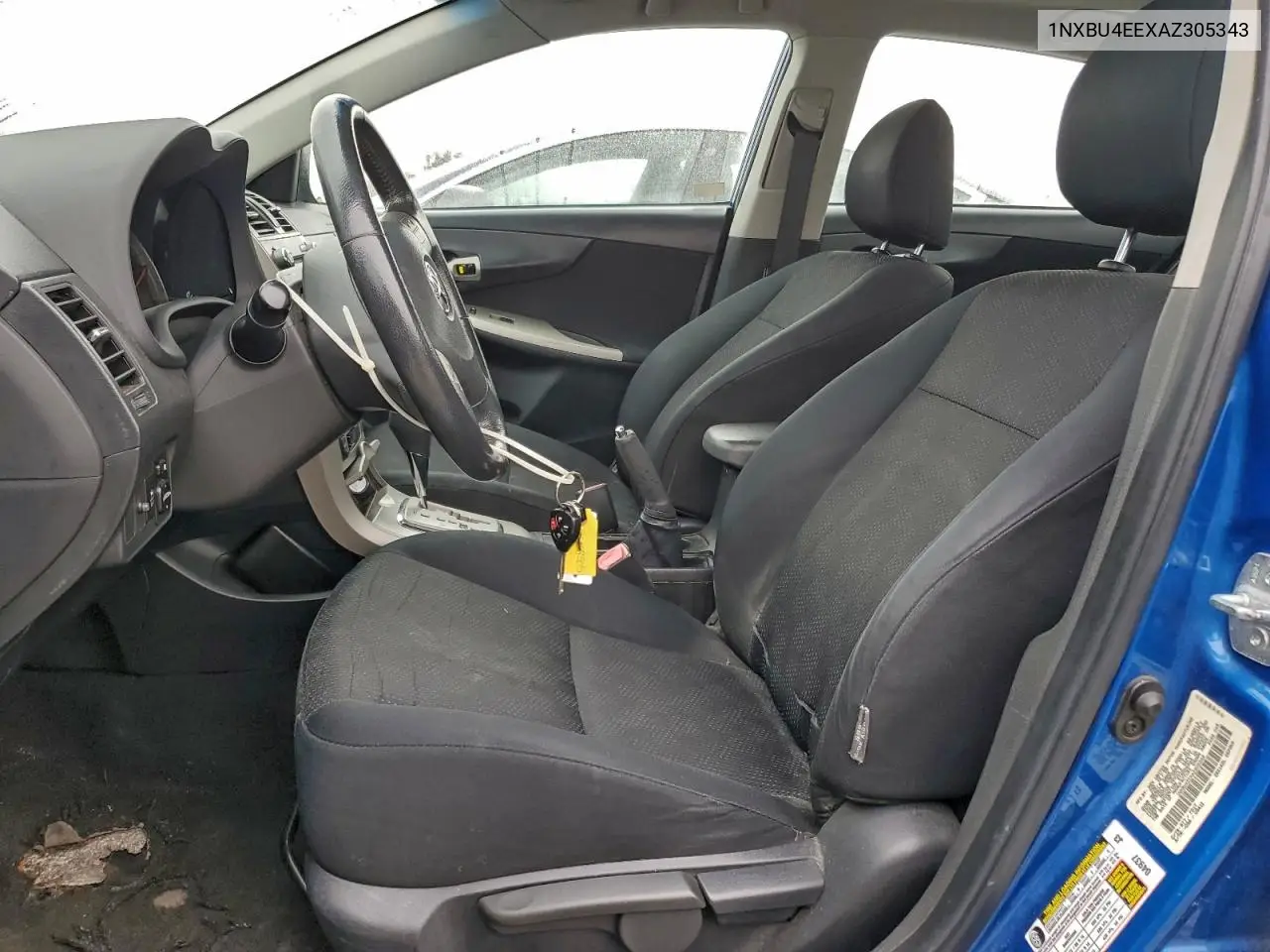 1NXBU4EEXAZ305343 2010 Toyota Corolla Base