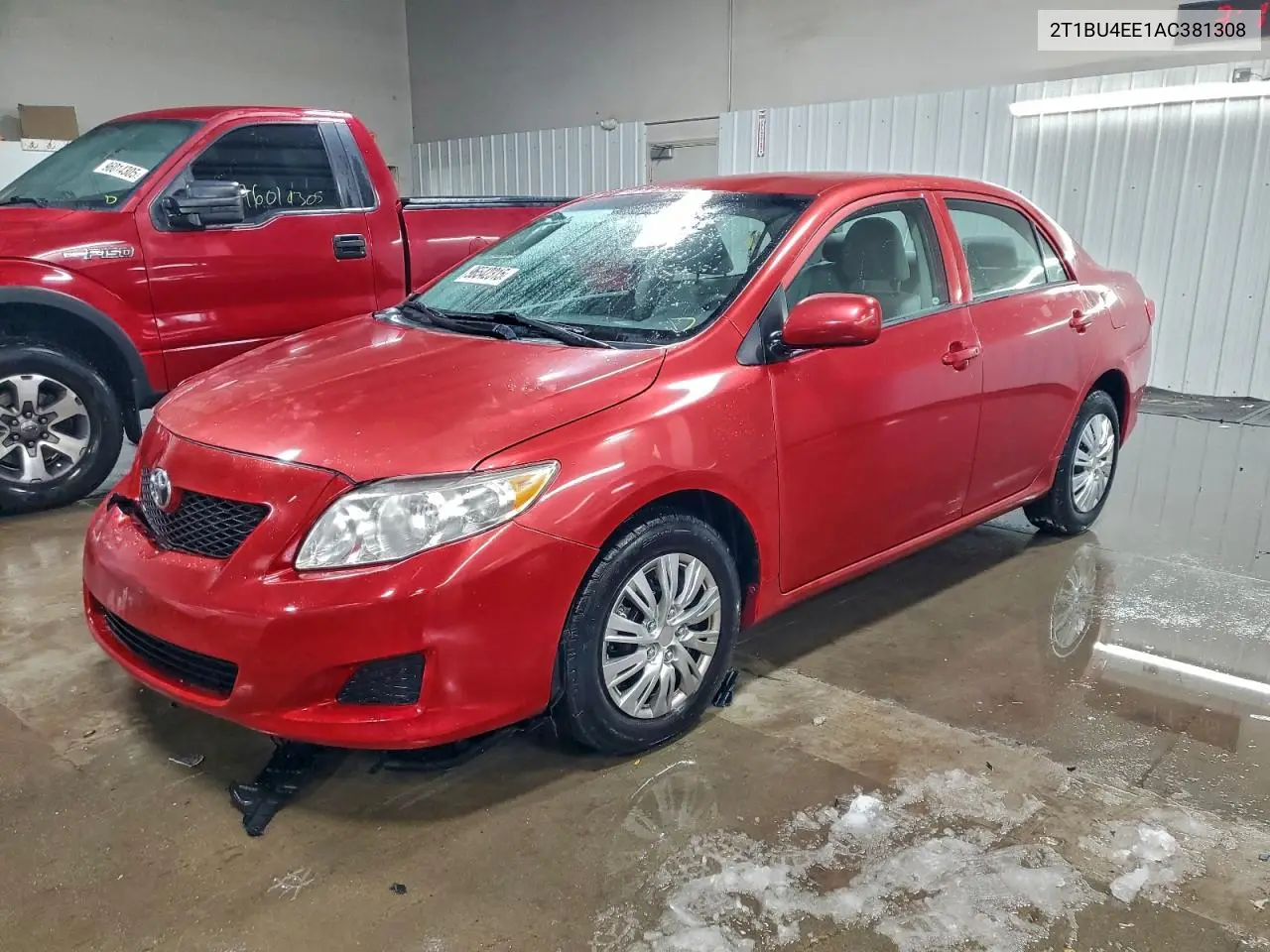 2T1BU4EE1AC381308 2010 Toyota Corolla Base
