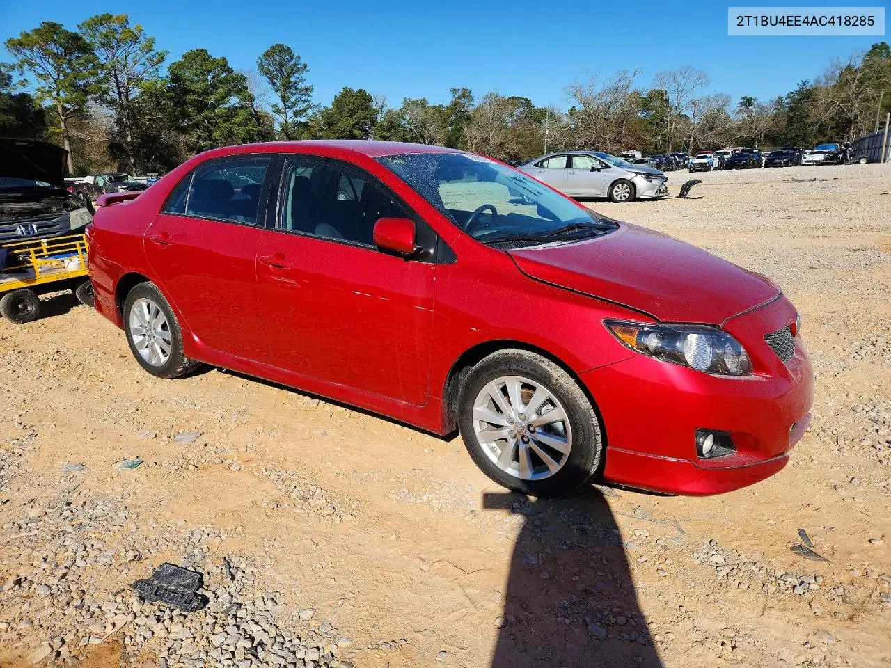2T1BU4EE4AC418285 2010 Toyota Corolla Base