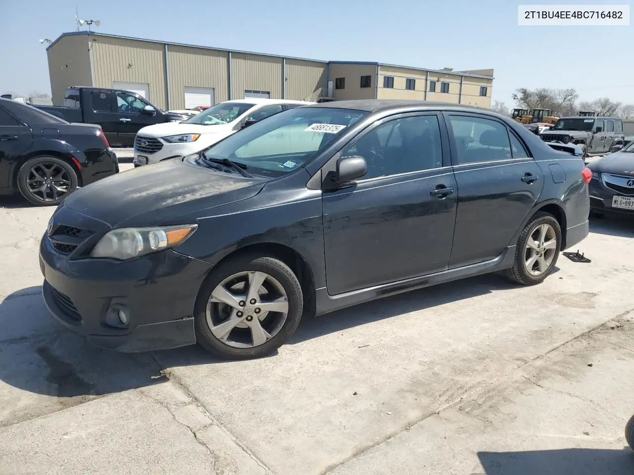 2011 Toyota Corolla Base VIN: 2T1BU4EE4BC716482 Lot: 48881375