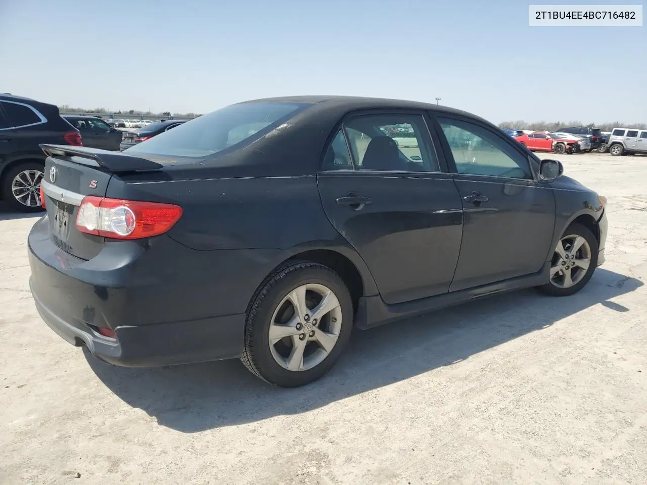 2011 Toyota Corolla Base VIN: 2T1BU4EE4BC716482 Lot: 48881375
