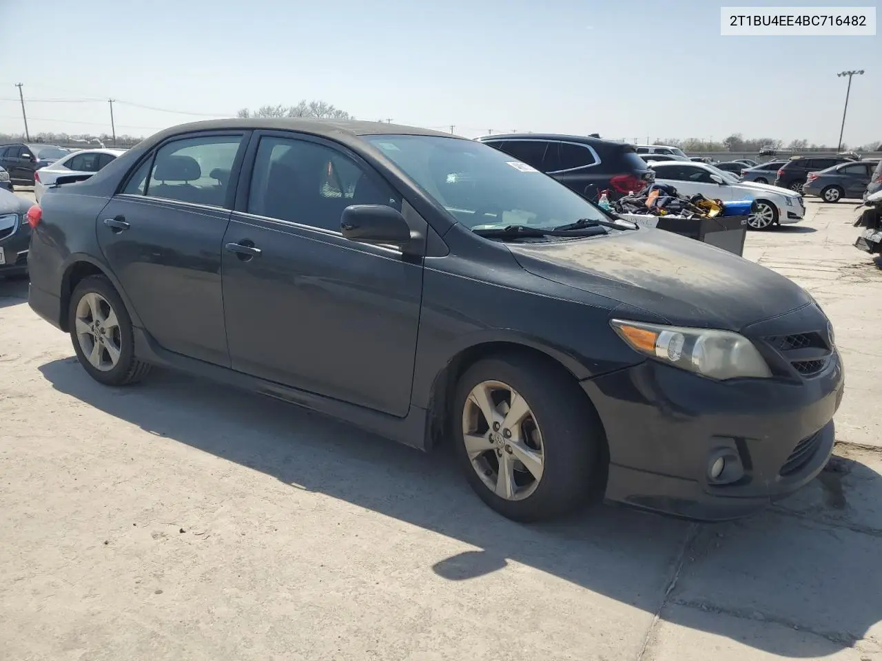 2011 Toyota Corolla Base VIN: 2T1BU4EE4BC716482 Lot: 48881375