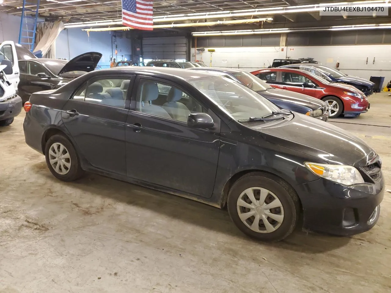 2011 Toyota Corolla Base VIN: JTDBU4EEXBJ104470 Lot: 57275934