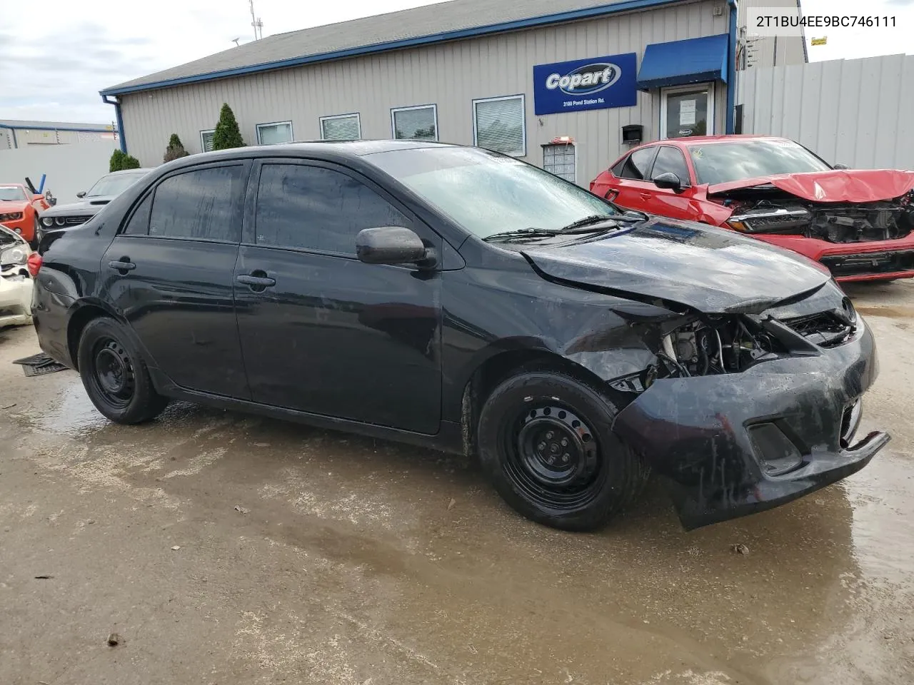 2011 Toyota Corolla Base VIN: 2T1BU4EE9BC746111 Lot: 66758434