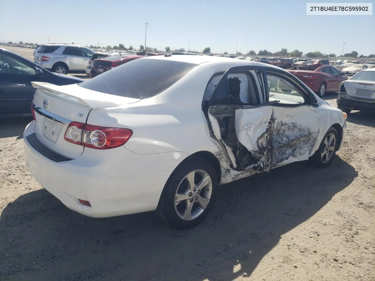 2011 Toyota Corolla Base VIN: 2T1BU4EE7BC595902 Lot: 66778814