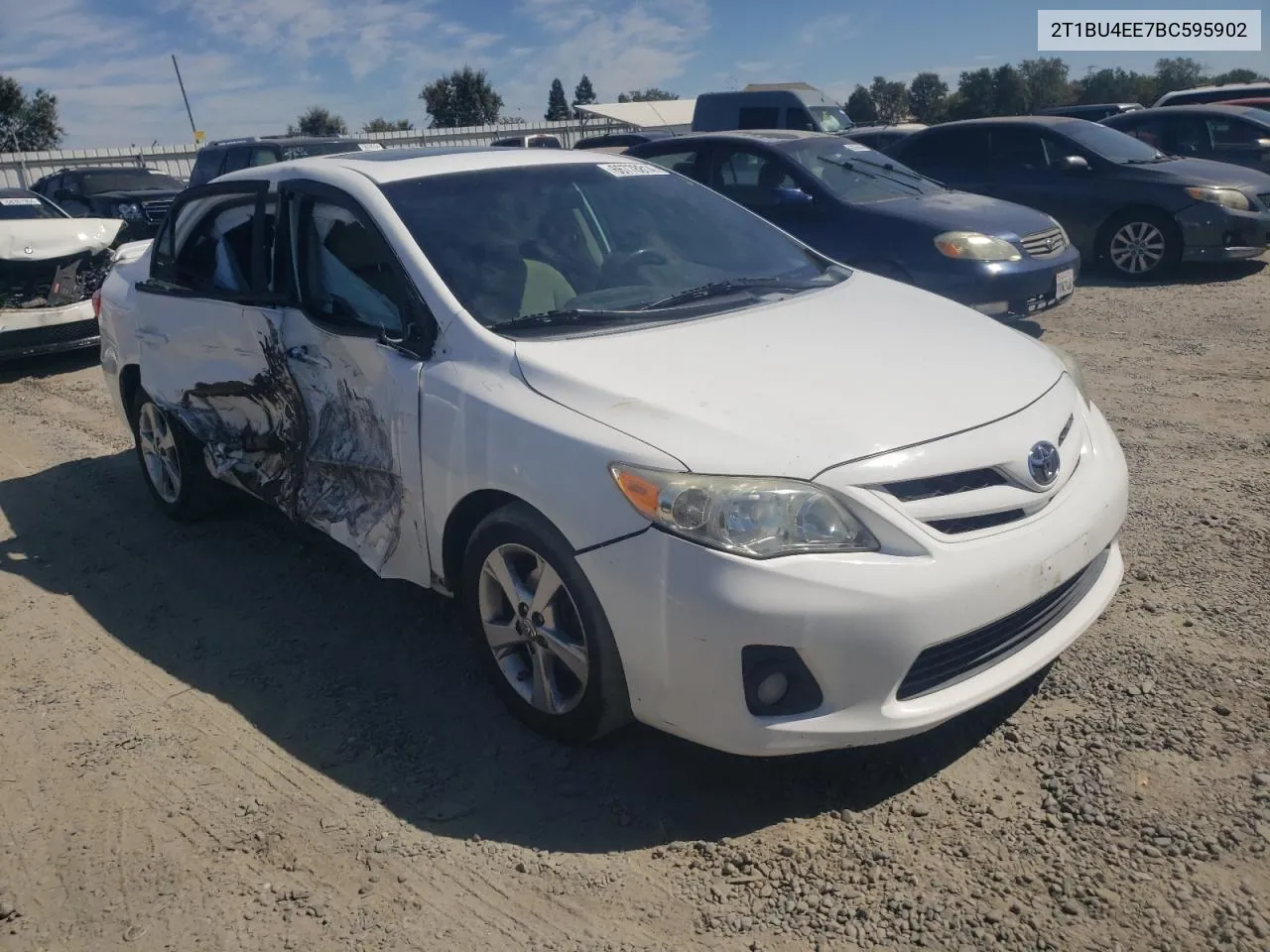 2011 Toyota Corolla Base VIN: 2T1BU4EE7BC595902 Lot: 66778814