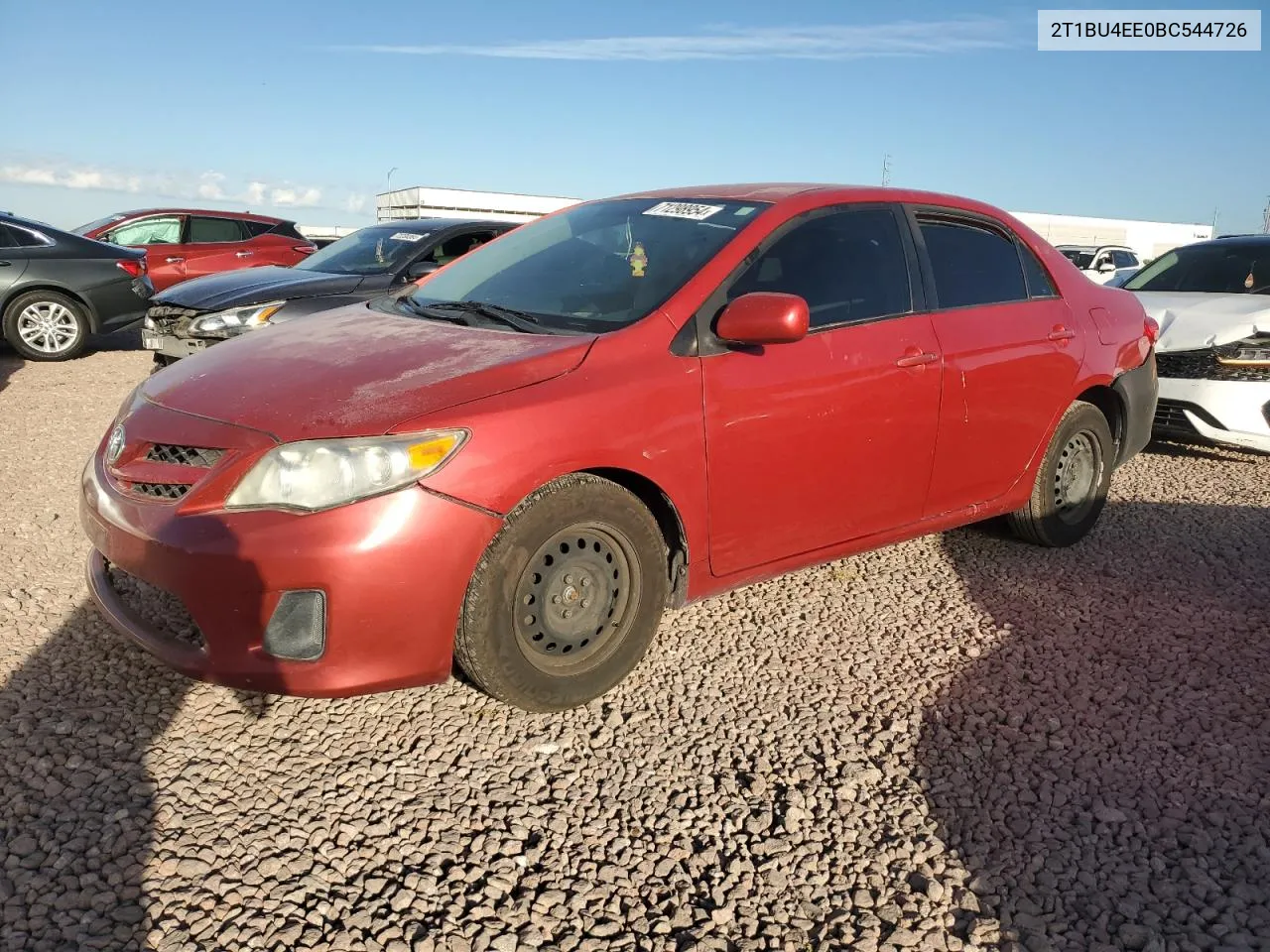 2T1BU4EE0BC544726 2011 Toyota Corolla Base