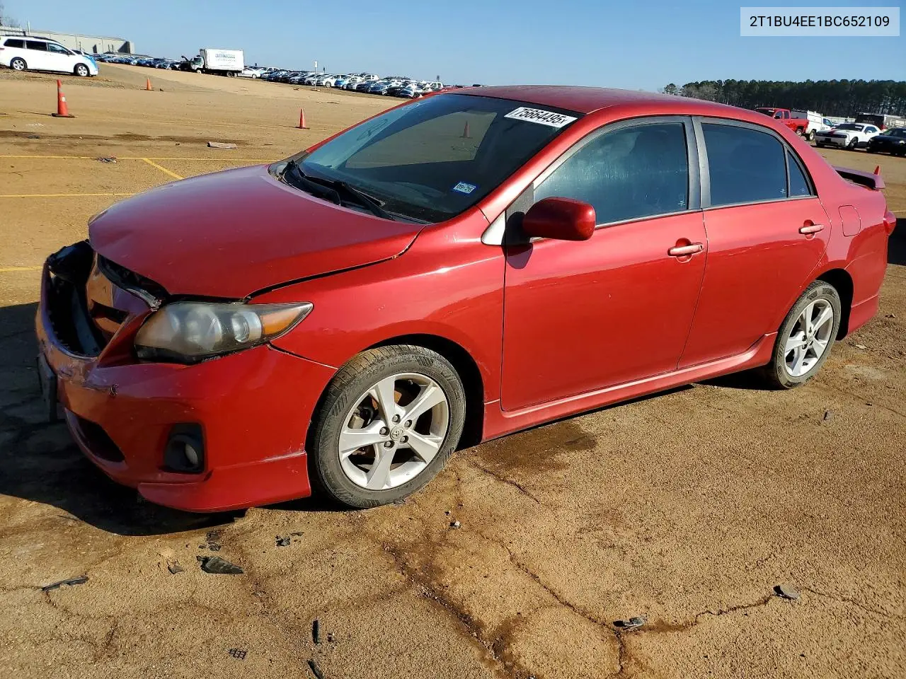 2T1BU4EE1BC652109 2011 Toyota Corolla Base