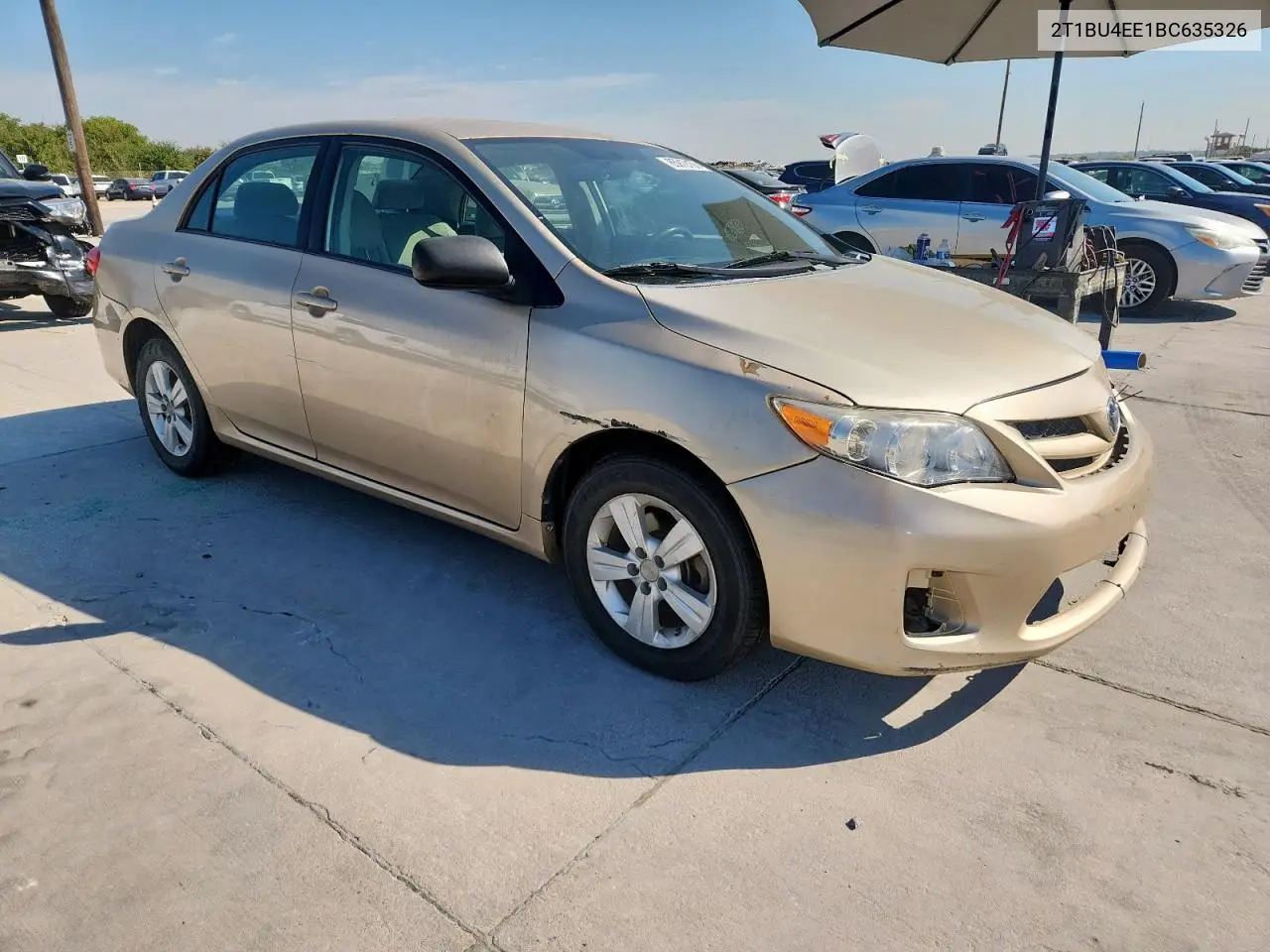 2T1BU4EE1BC635326 2011 Toyota Corolla Base