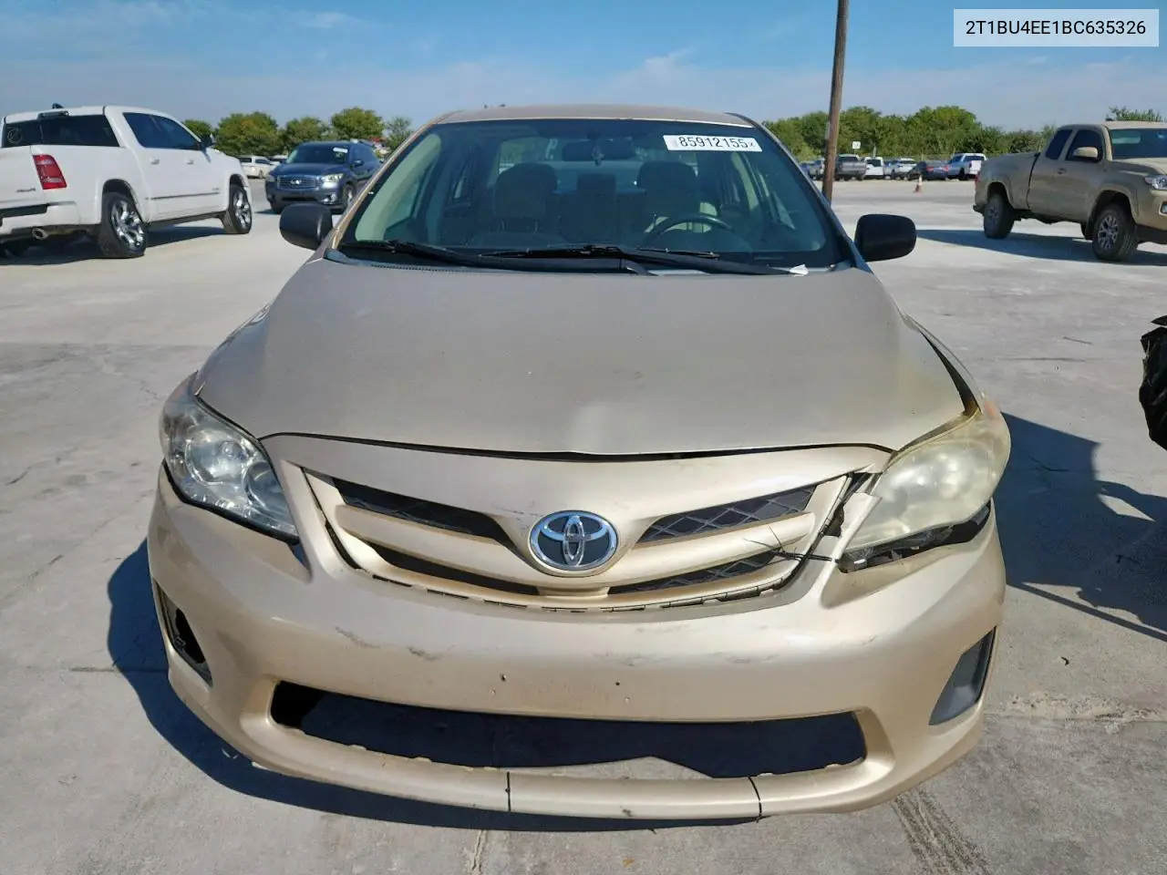 2T1BU4EE1BC635326 2011 Toyota Corolla Base