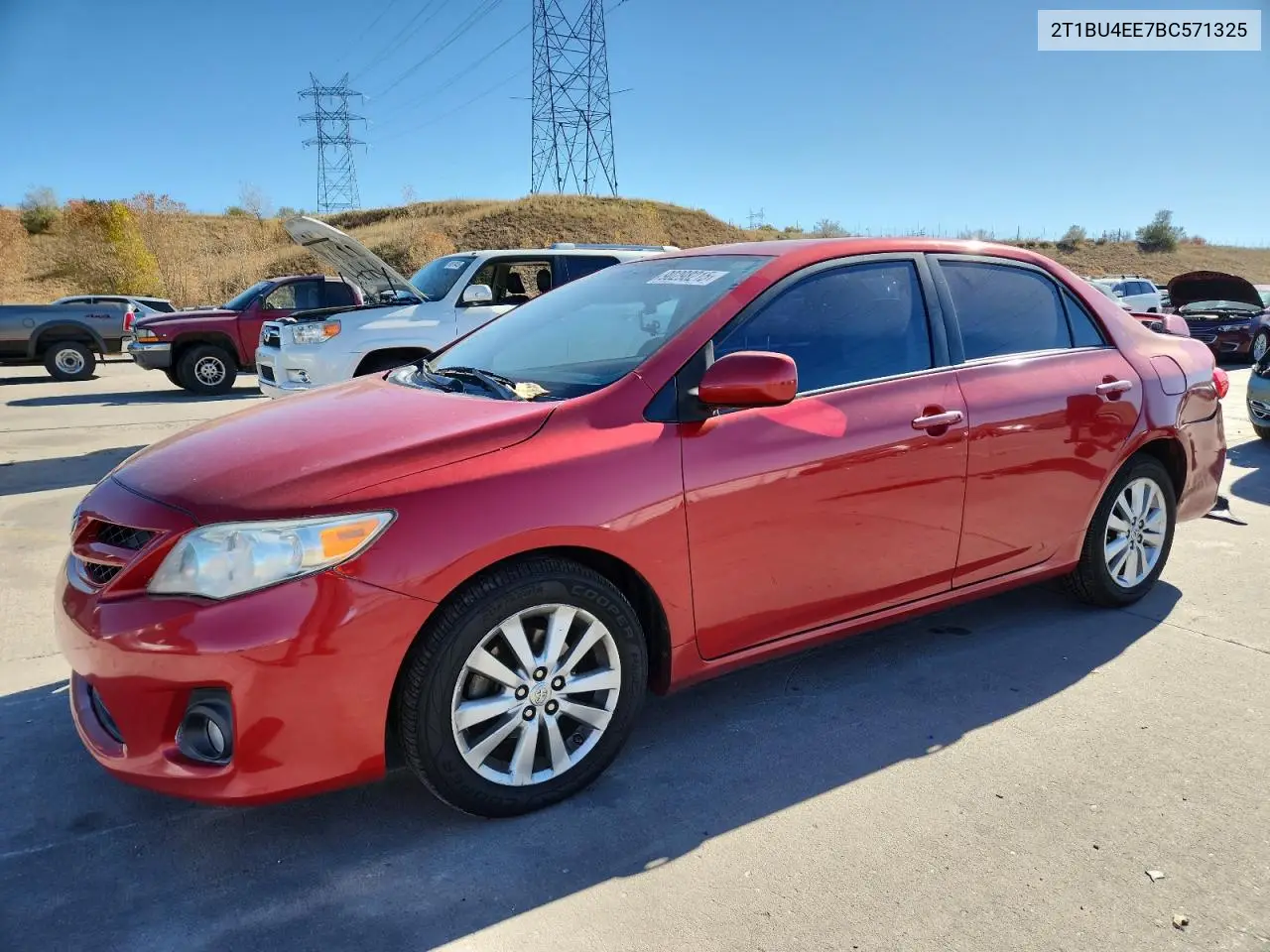 2T1BU4EE7BC571325 2011 Toyota Corolla Base