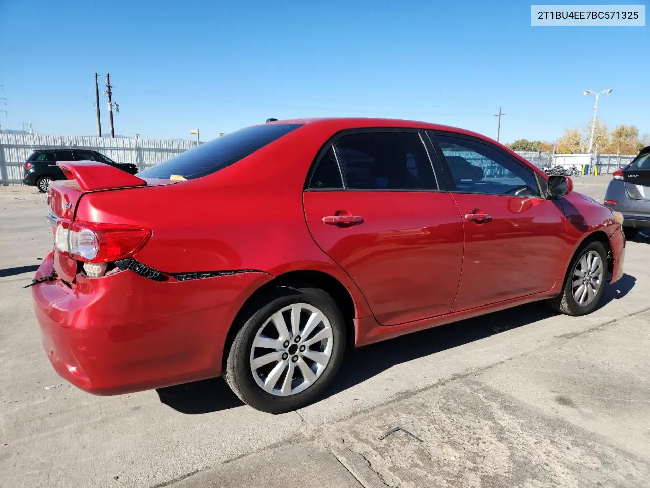 2T1BU4EE7BC571325 2011 Toyota Corolla Base