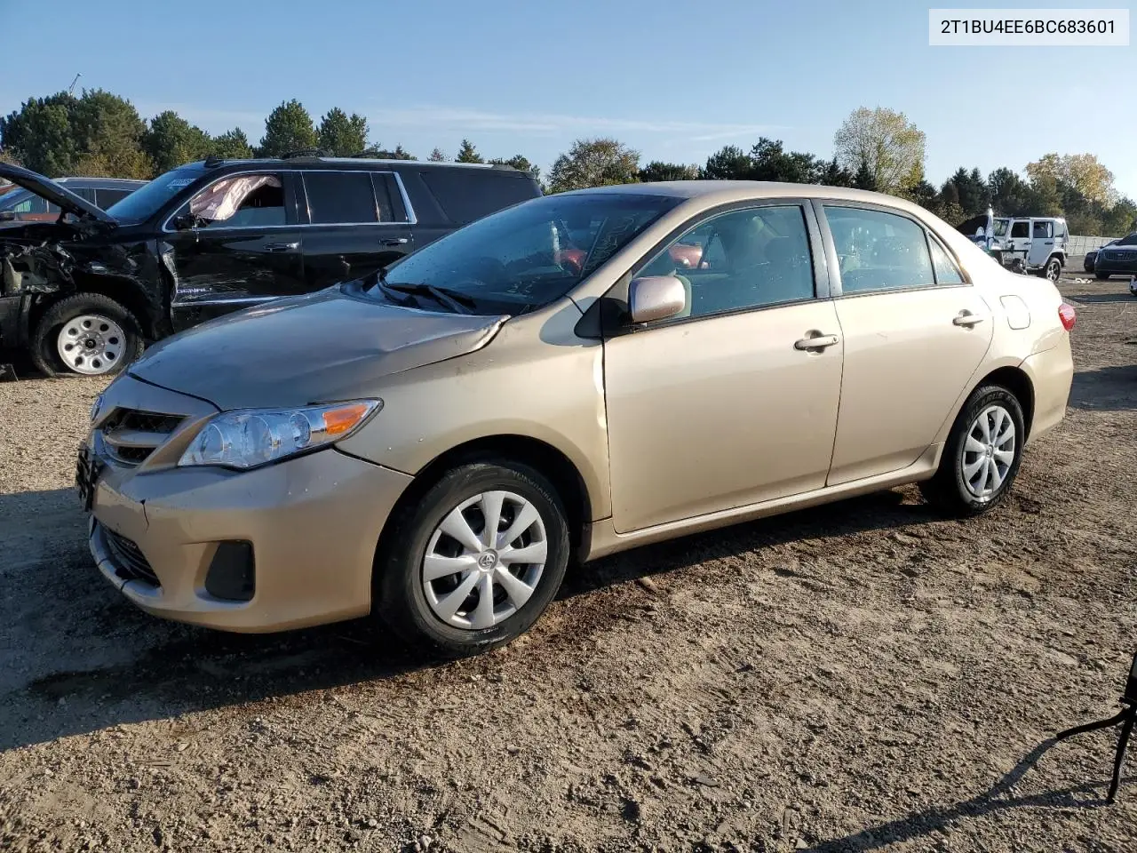 2T1BU4EE6BC683601 2011 Toyota Corolla Base