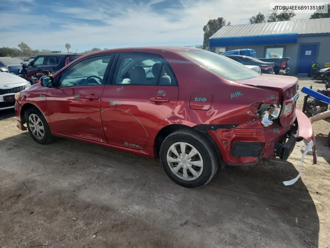 JTDBU4EE6B9135197 2011 Toyota Corolla Base