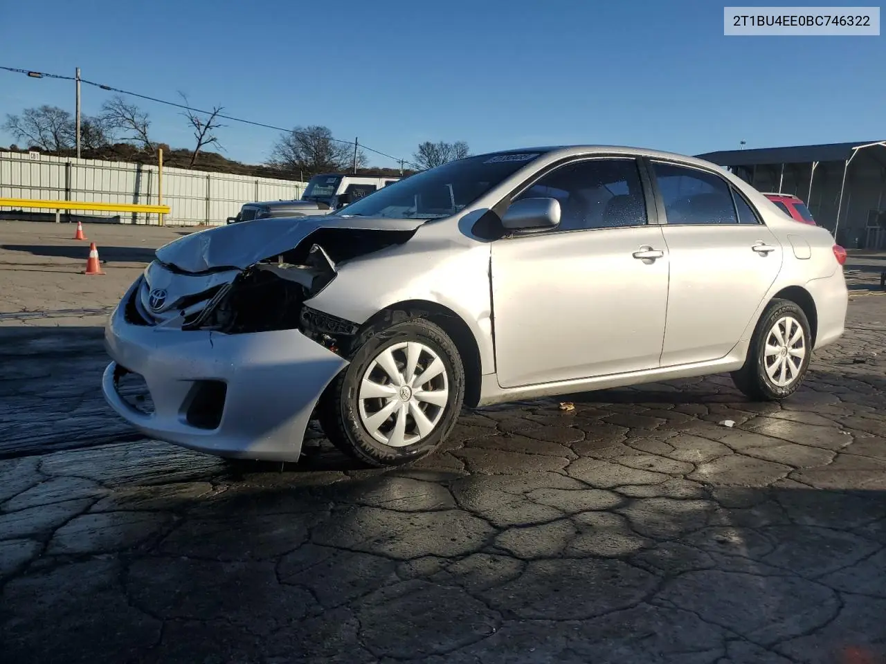 2T1BU4EE0BC746322 2011 Toyota Corolla Base