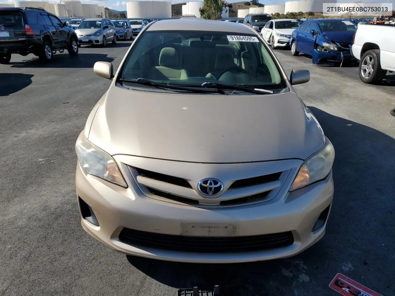 2T1BU4EE0BC753013 2011 Toyota Corolla Base