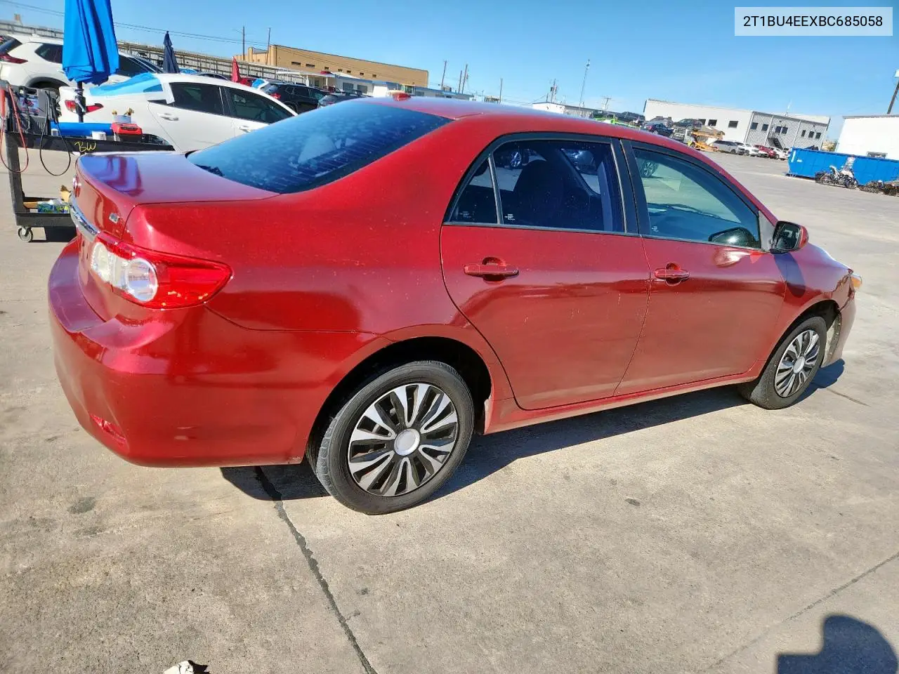2T1BU4EEXBC685058 2011 Toyota Corolla Base