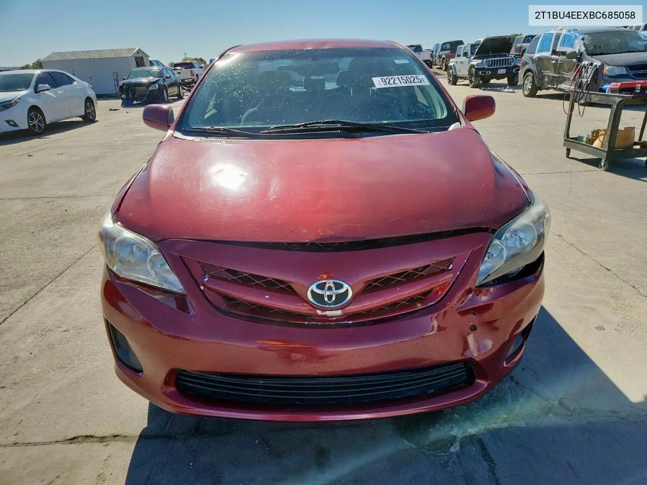2T1BU4EEXBC685058 2011 Toyota Corolla Base