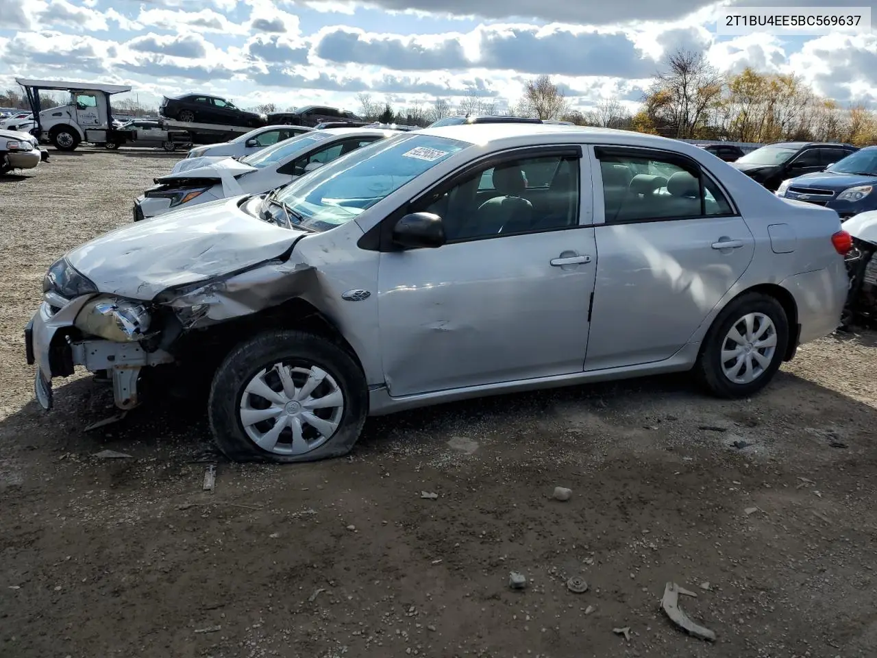 2T1BU4EE5BC569637 2011 Toyota Corolla Base