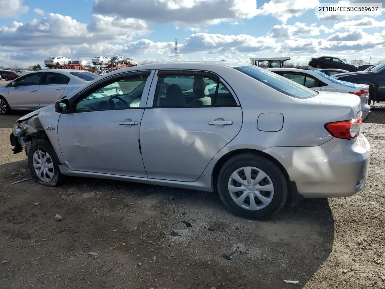 2T1BU4EE5BC569637 2011 Toyota Corolla Base