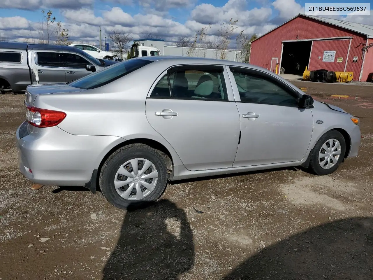 2T1BU4EE5BC569637 2011 Toyota Corolla Base