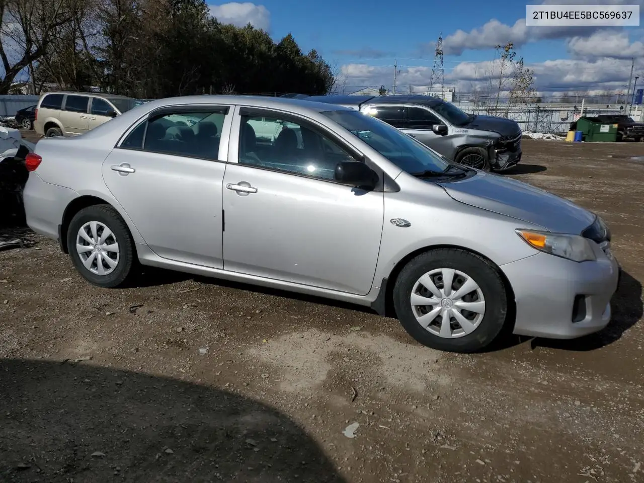 2T1BU4EE5BC569637 2011 Toyota Corolla Base