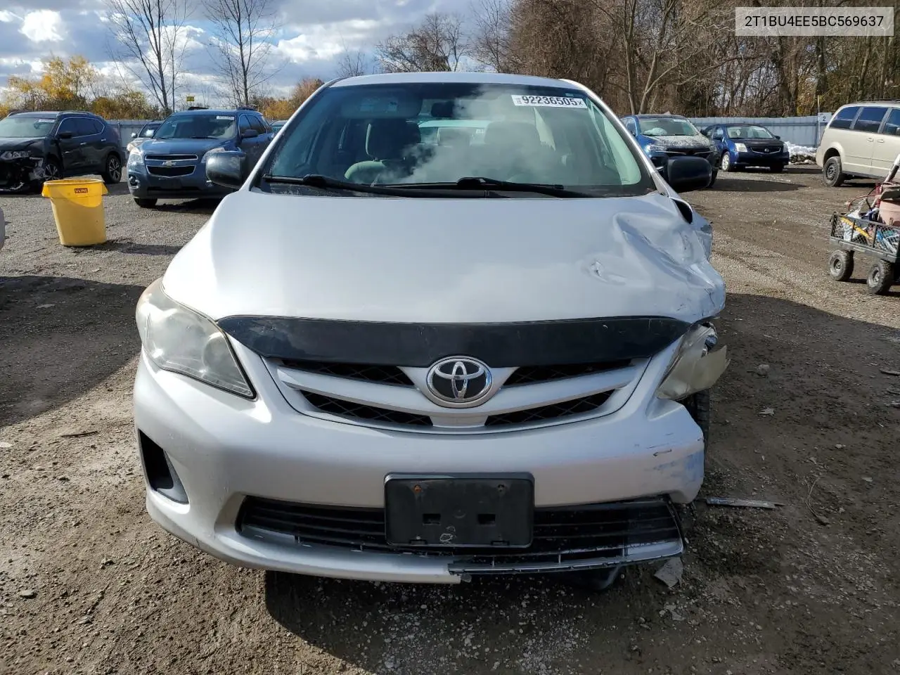 2T1BU4EE5BC569637 2011 Toyota Corolla Base