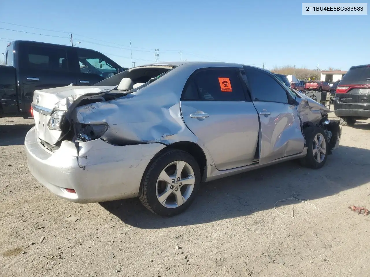 2T1BU4EE5BC583683 2011 Toyota Corolla Base