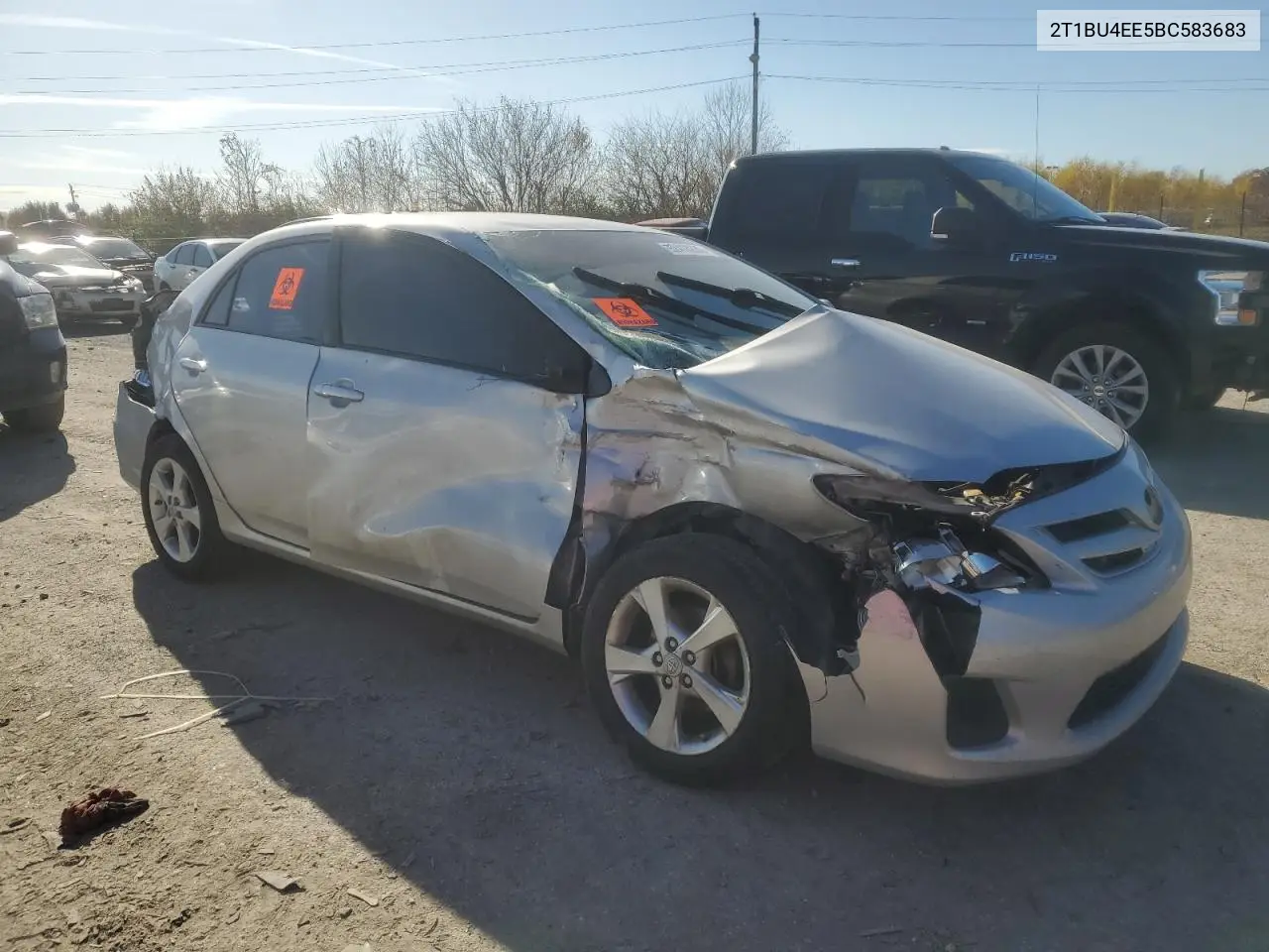 2T1BU4EE5BC583683 2011 Toyota Corolla Base