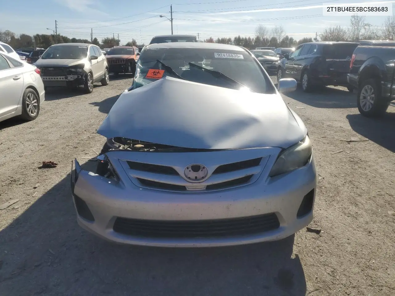 2T1BU4EE5BC583683 2011 Toyota Corolla Base