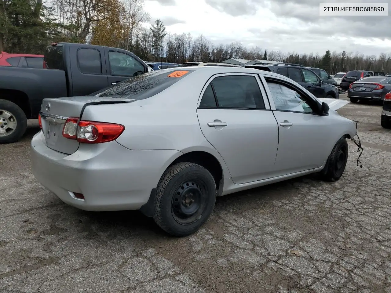 2T1BU4EE5BC685890 2011 Toyota Corolla Base
