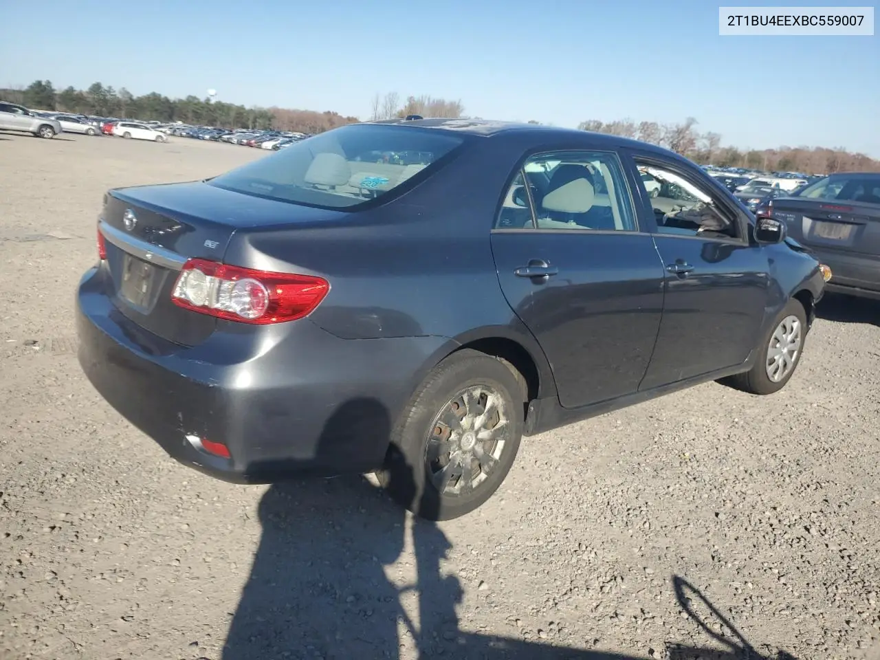 2T1BU4EEXBC559007 2011 Toyota Corolla Base