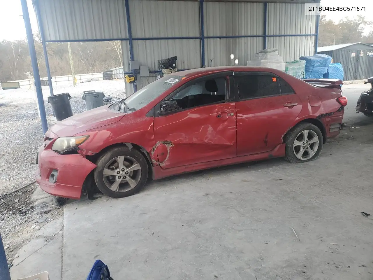 2T1BU4EE4BC571671 2011 Toyota Corolla Base