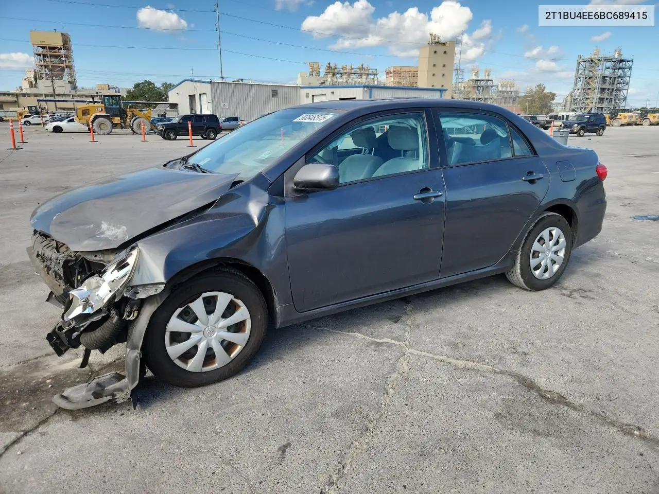 2T1BU4EE6BC689415 2011 Toyota Corolla Base